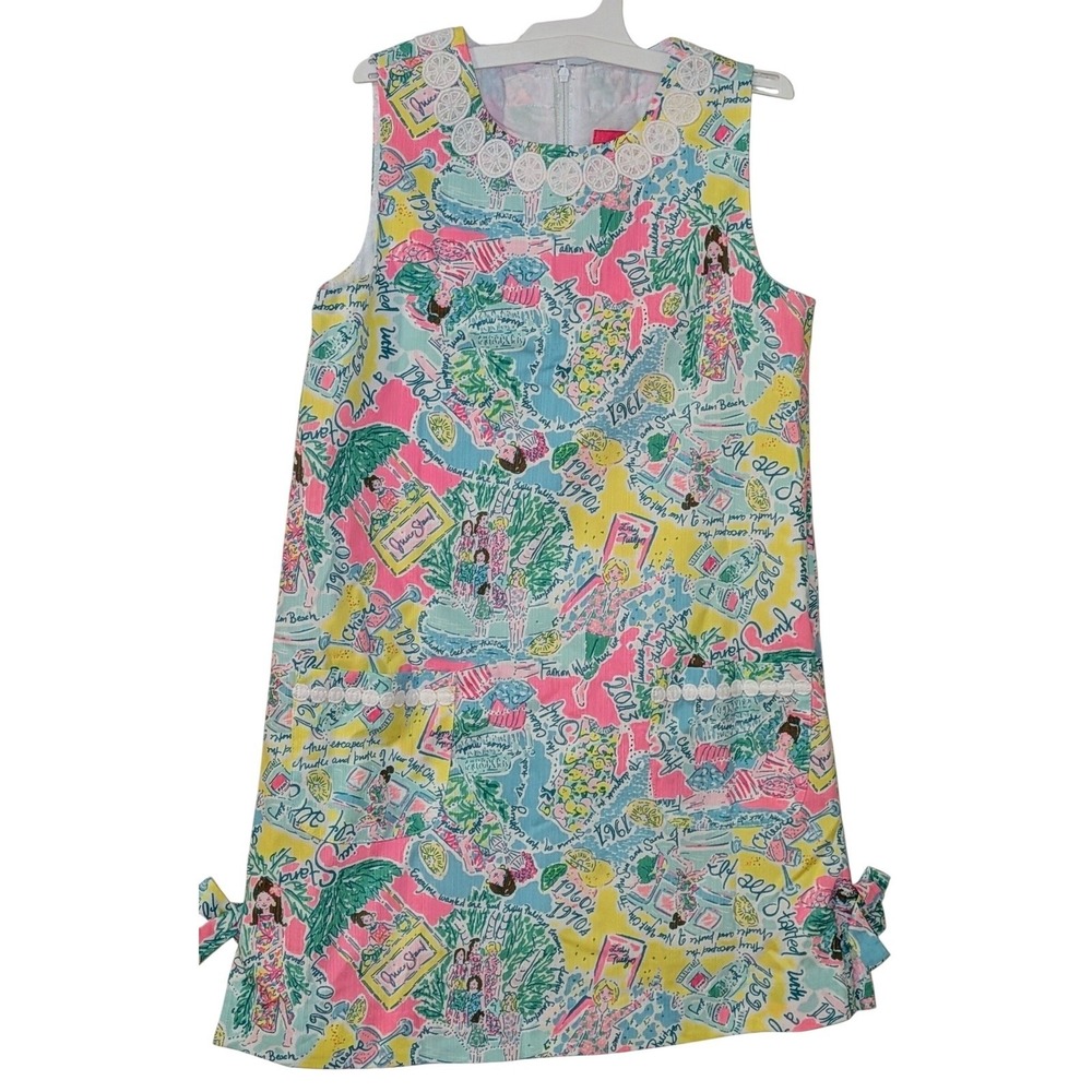 Lilly Pulitzer Girls Little Lilly Classic Shift Dress Size 10 NWT Preppy $58 - Picture 2 of 11